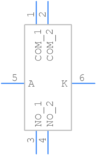 ILS TB250 50 - C & K COMPONENTS - PCB symbol