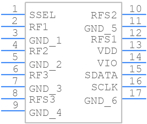 BGSX33MU16E6327XTSA1 - Infineon - PCB symbol