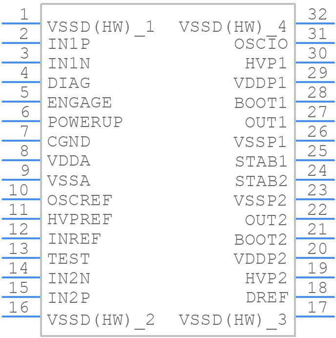 TDA8932BT/N2,112 - NXP - PCB symbol