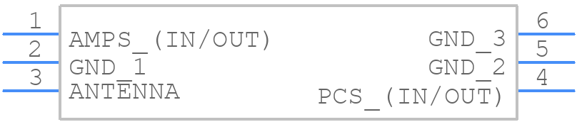 MAFLCC0003-TR - MACOM - PCB symbol
