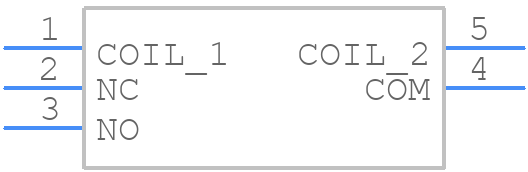 JW1SN-DC12V - Panasonic - PCB symbol