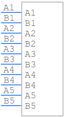 556881-5 - TE Connectivity - PCB symbol