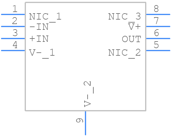 ADA4528-1ACPZ-RL - Analog Devices - PCB symbol