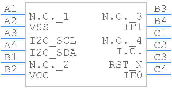 A7101CHUK/T0BC2HAZ - NXP - PCB symbol
