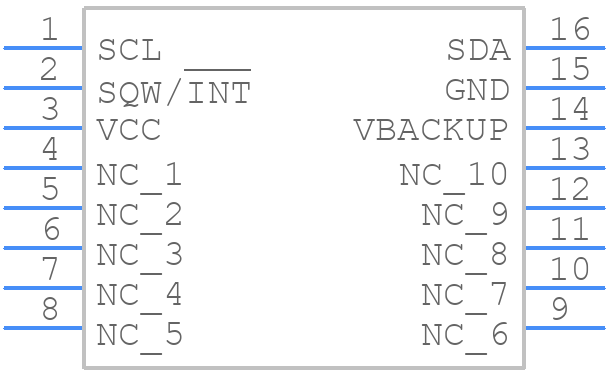 1339AC-2SRGI - Renesas Electronics - PCB symbol