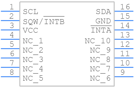 1337AGCSRGI8 - Renesas Electronics - PCB symbol