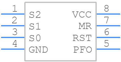 LTC2935ITS8-2#TRMPBF - Analog Devices - PCB symbol