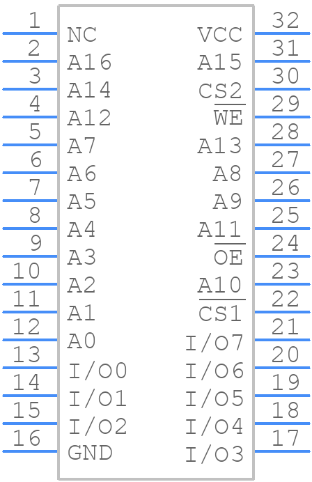 71024S20TYGI - Renesas Electronics - PCB symbol