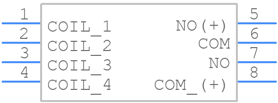 FTR-J2AK110W - FCL Components - PCB symbol