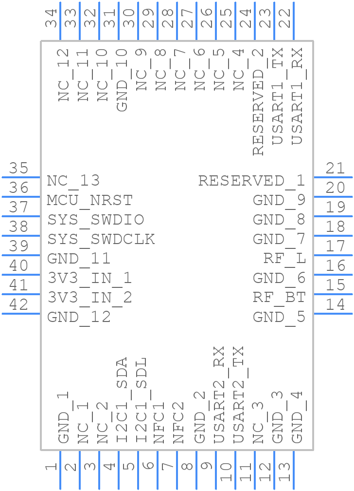 RAK4600 - RAK - PCB symbol