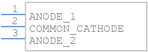 SBR2045CT - Diodes Incorporated - PCB symbol