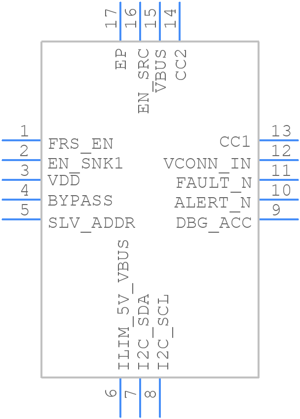 PTN5110NHQZ - NXP - PCB symbol