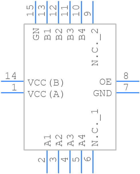 NTS0104BQ,115 - NXP - PCB symbol
