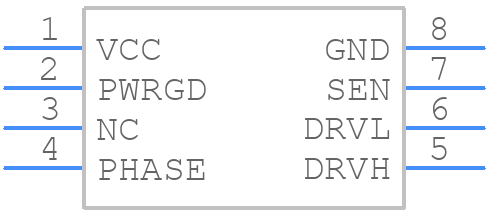 TPPM0115DG4 - Texas Instruments - PCB symbol