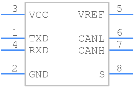 TJA1050T - NXP - PCB symbol