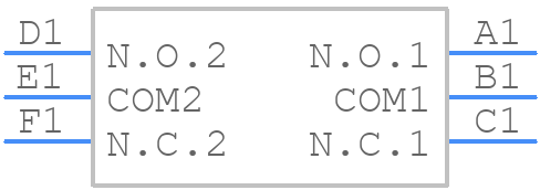 LSSA22Q-P-V - Diptronics - PCB symbol