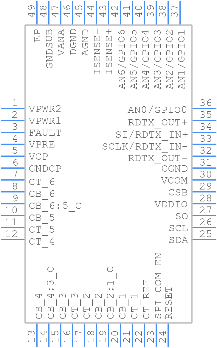MC33772BSP1AE - NXP - PCB symbol