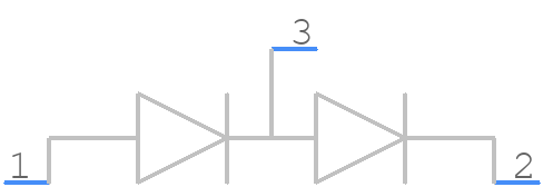 BAT54SWFILMY - STMicroelectronics - PCB symbol