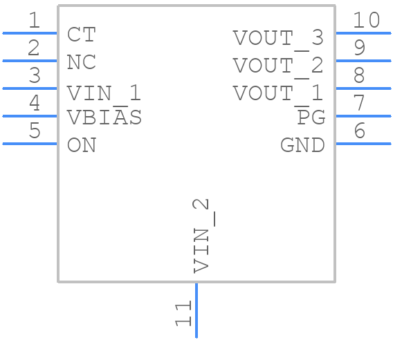 NLPS22990MN1TAG - onsemi - PCB symbol