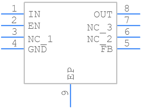 MPQ2013AGQ-Z - Monolithic Power Systems (MPS) - PCB symbol
