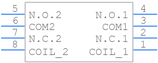 JW2EN-DC5V - Panasonic - PCB symbol