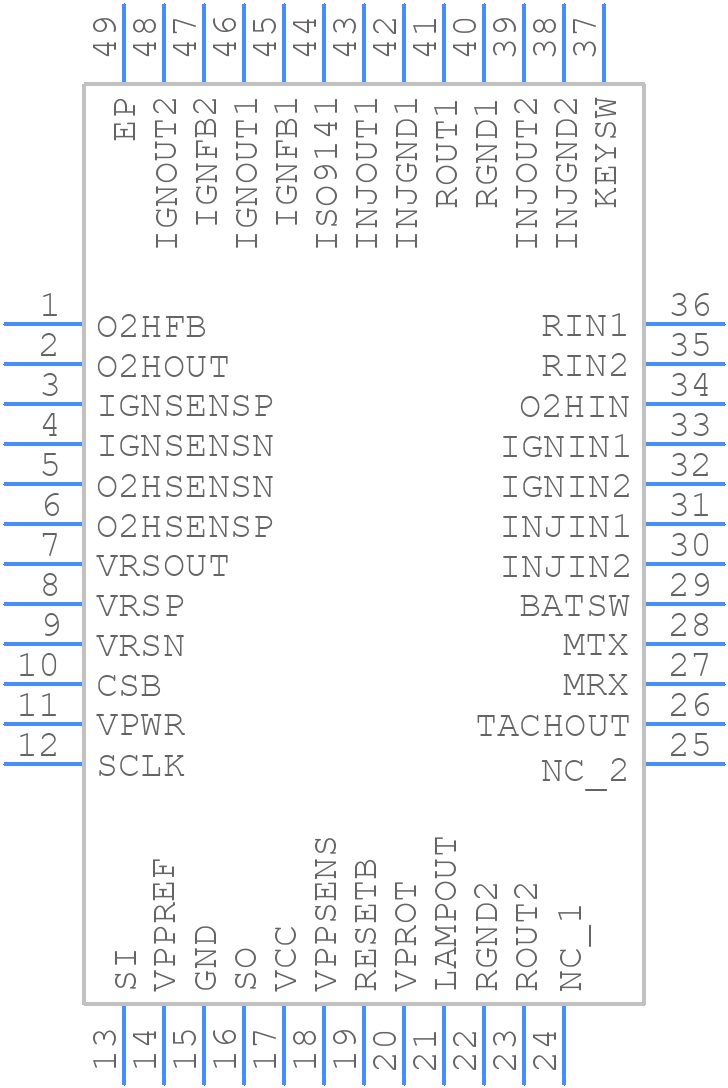 MC33814AER2 - NXP - PCB symbol