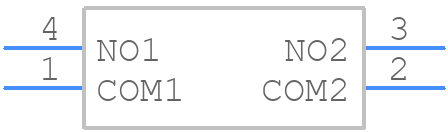 EDS02SNNNTR04Q - TE Connectivity - PCB symbol