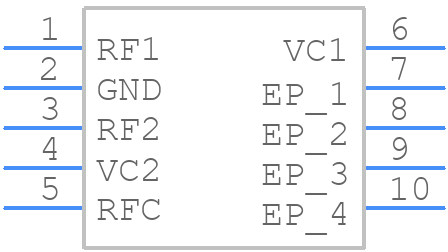 RTC6608OSP - RichWave - PCB symbol