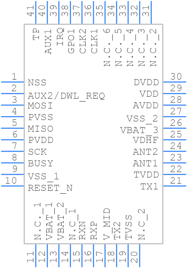 PN5180A0HN/C3Y - NXP - PCB symbol