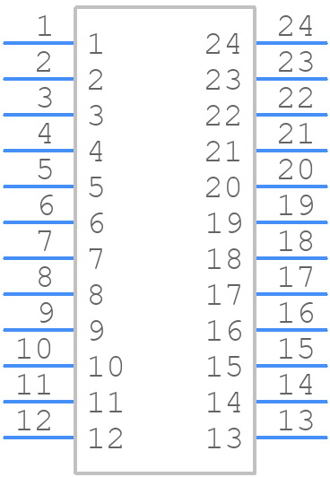 D2824-42 - Harwin - PCB symbol