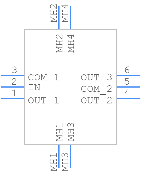 M2024TXW13 - NKK Switches - PCB symbol