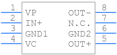 TDA7052AT - NXP - PCB symbol
