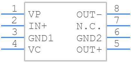 TDA7052A/N2,112 - NXP - PCB symbol