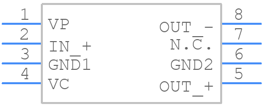 TDA7052AT/N2,118 - NXP - PCB symbol