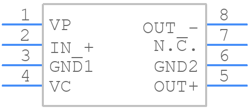 TDA7052BT/N1,112 - NXP - PCB symbol
