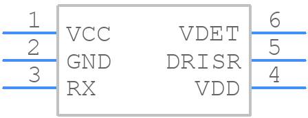 APR348W6-7 - Diodes Incorporated - PCB symbol