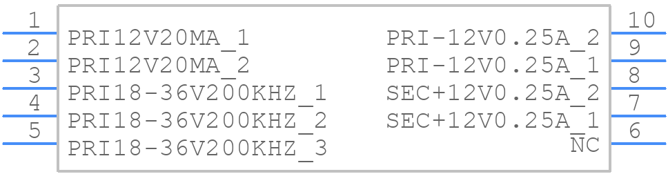 PB2162 - Yageo Group - PCB symbol