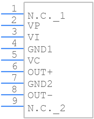 TDA7056A/N2,112 - NXP - PCB symbol