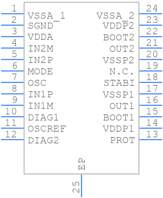 TDA8954TH/N1,112 - NXP - PCB symbol