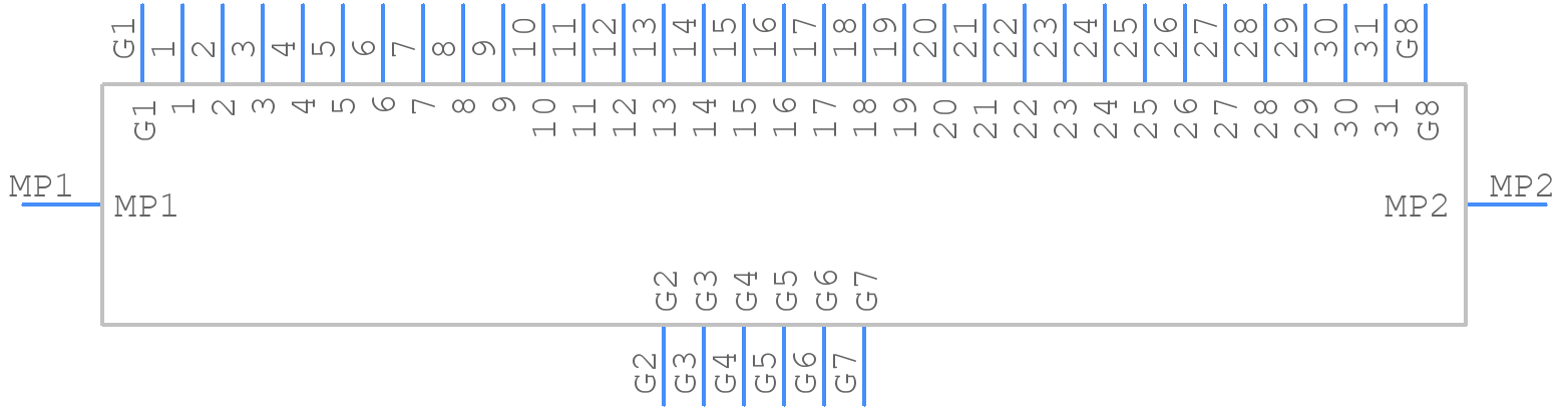 FI-RE31S-VF - JAE - PCB symbol