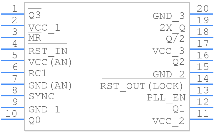 MC88916EG80R2 - Renesas Electronics - PCB symbol