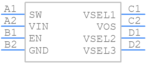 TLV627432YFPR - Texas Instruments - PCB symbol