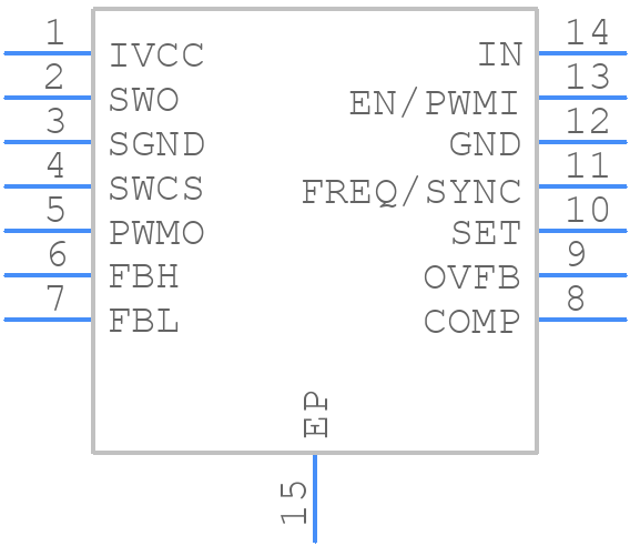 ILD1151 - Infineon - PCB symbol