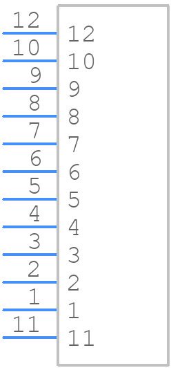 43650-1020 - Molex - PCB symbol