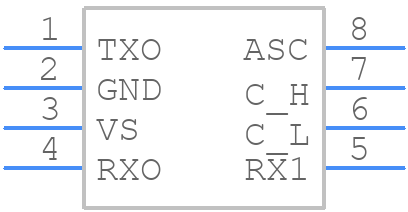 L9616-TR - STMicroelectronics - PCB symbol
