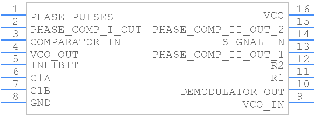 74VHC4046N - onsemi - PCB symbol