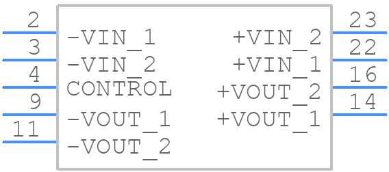 LDU5660S350 - XP POWER - PCB symbol
