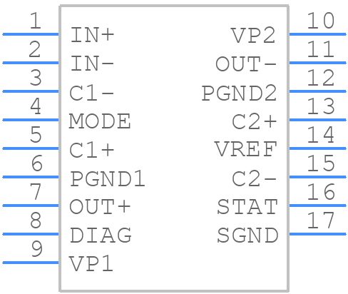 TDA1562Q - NXP - PCB symbol
