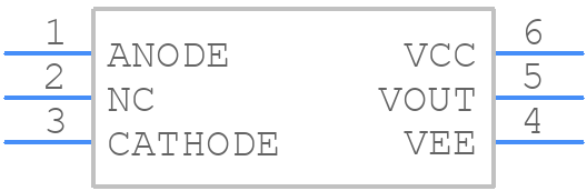 ACPL-P341-060E - Avago Technologies - PCB symbol