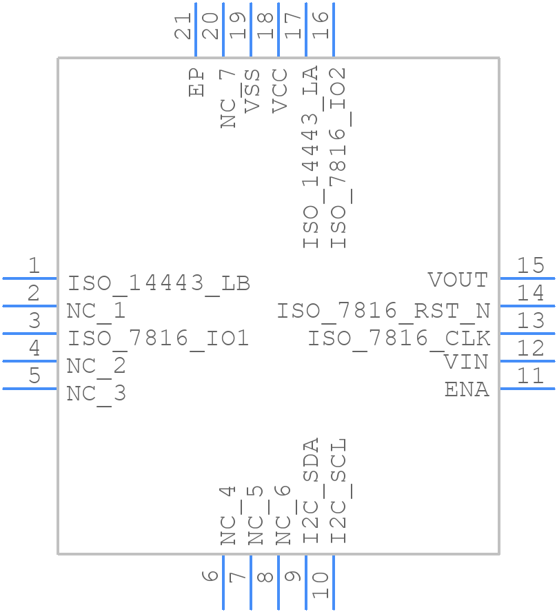 SE050C1HQ1/Z01SCZ - NXP - PCB symbol